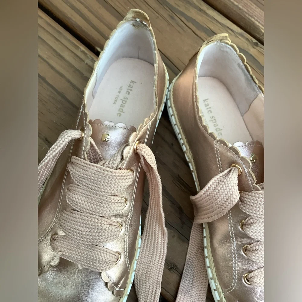 Kate Spade leather sneakers 🌷🌷